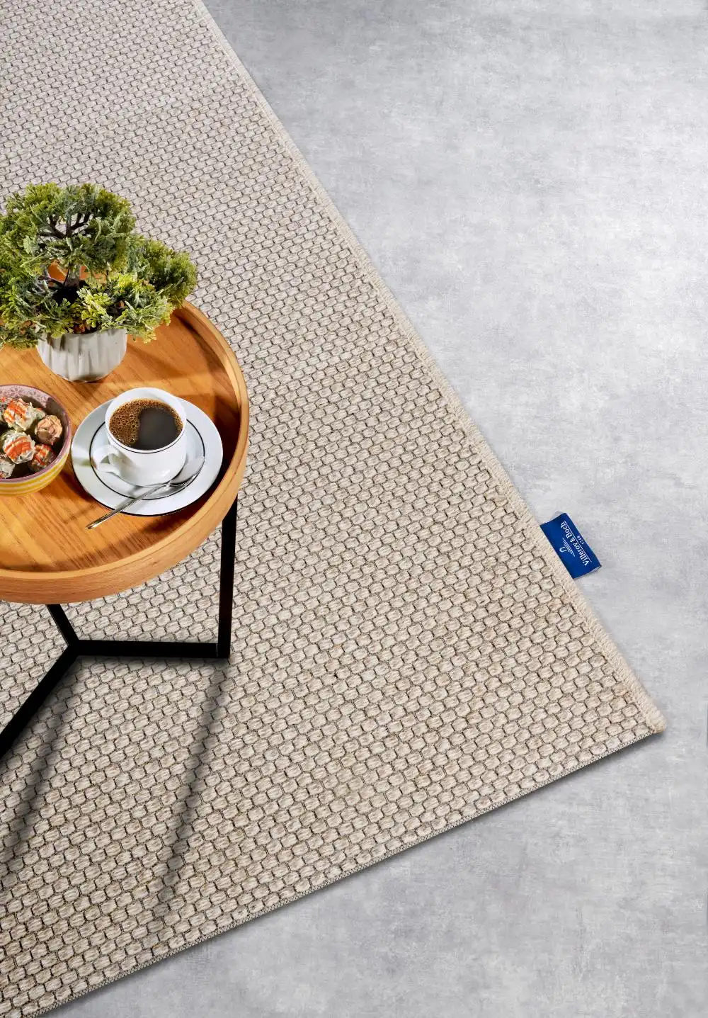 1843 106100 Natural  Beige Rug - Image 5