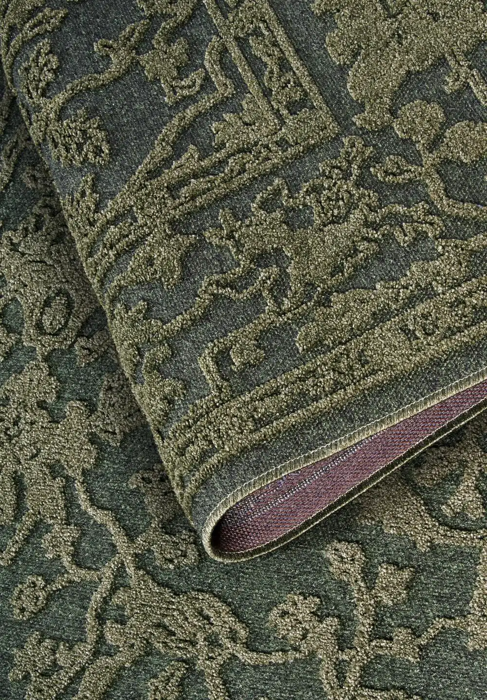 1879 106148 Jungle Green Rug - Image 5