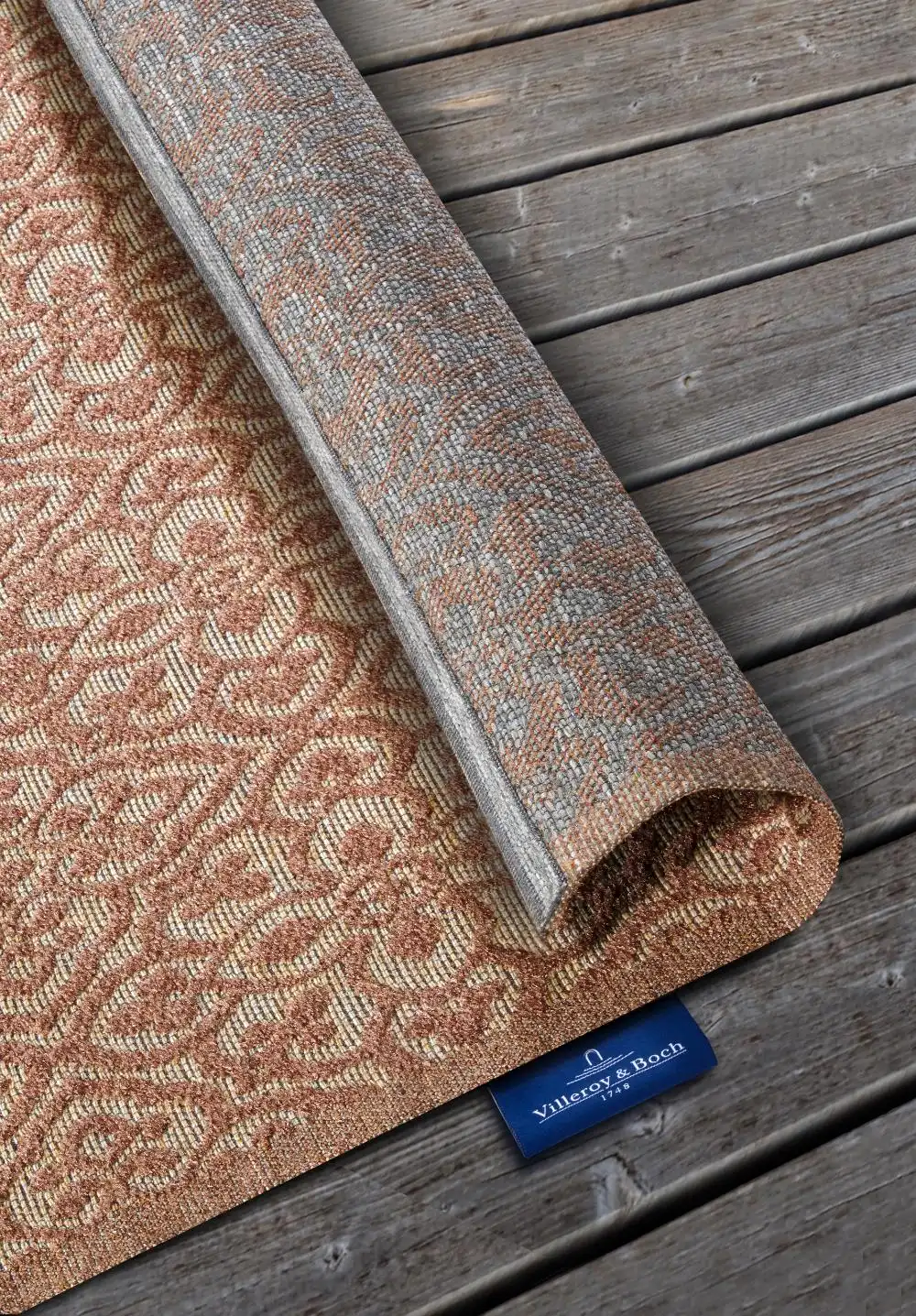1883 Indoor Outdoor 106155 Natural Copper Rug - Image 3