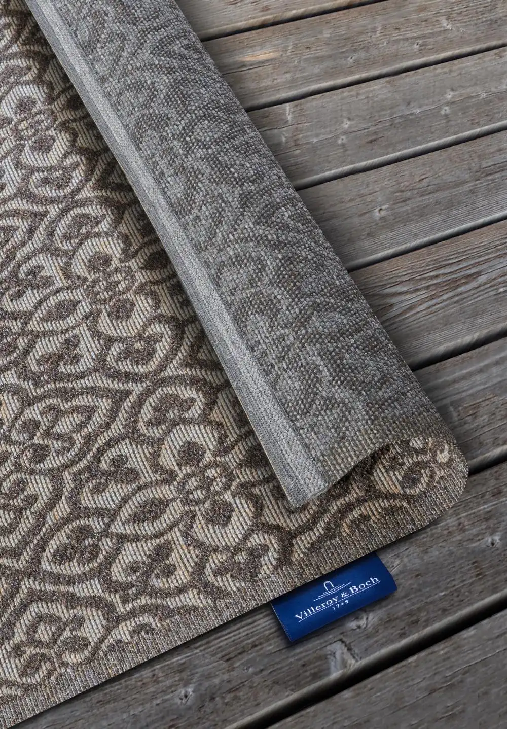 1883 Indoor Outdoor 106156 Natural Brown Beige Rug - Image 4