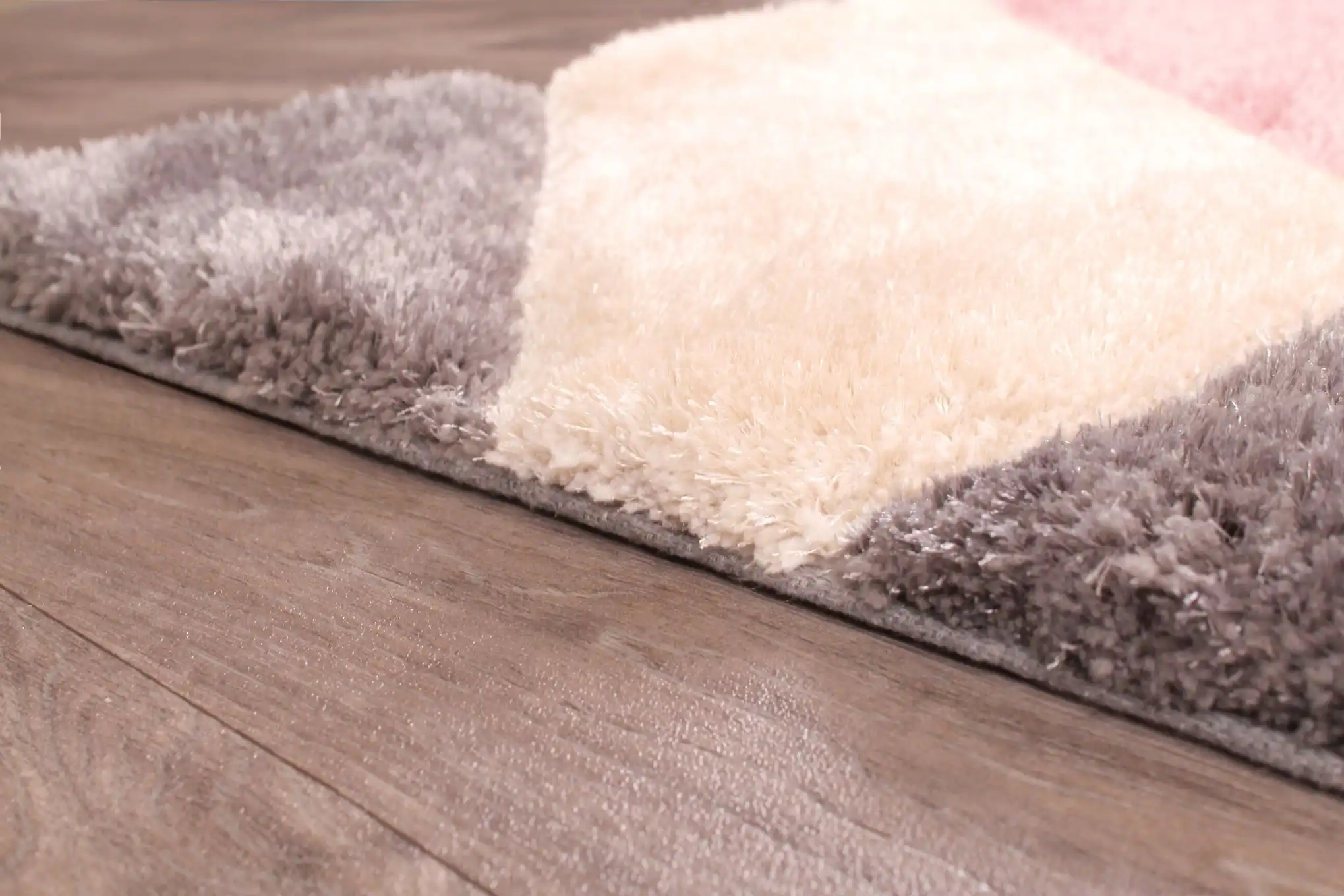 3D Carved Blazon Blush Rug - Image 5