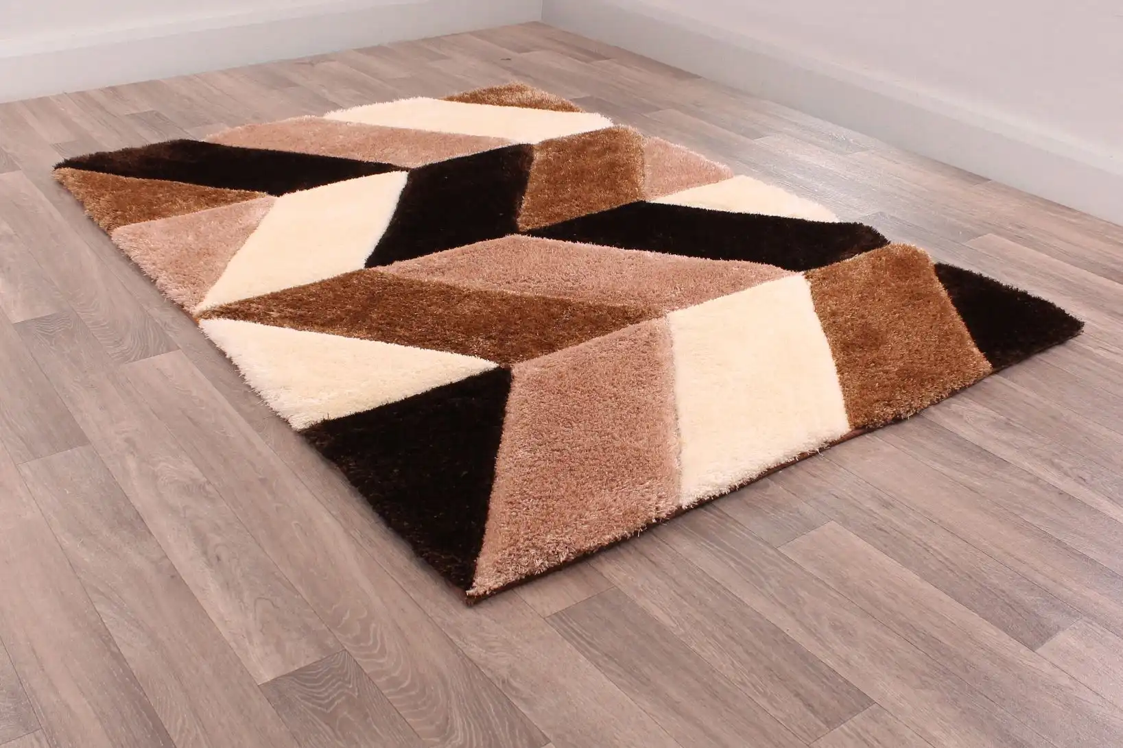 3D Carved Blazon Natural Rug - Image 4
