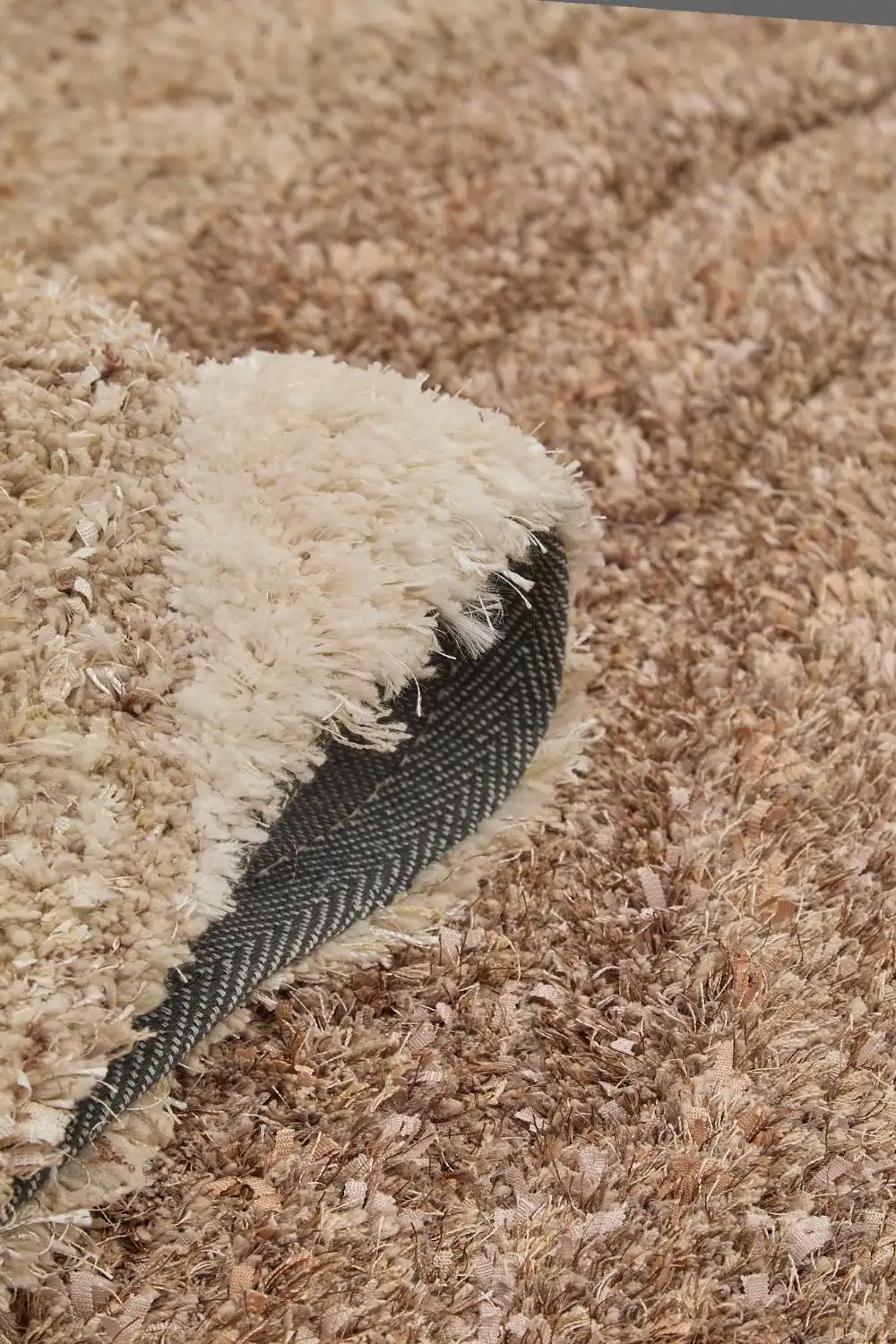 3D Ultimate Shaggy LENA MOCHA Rug - Image 4
