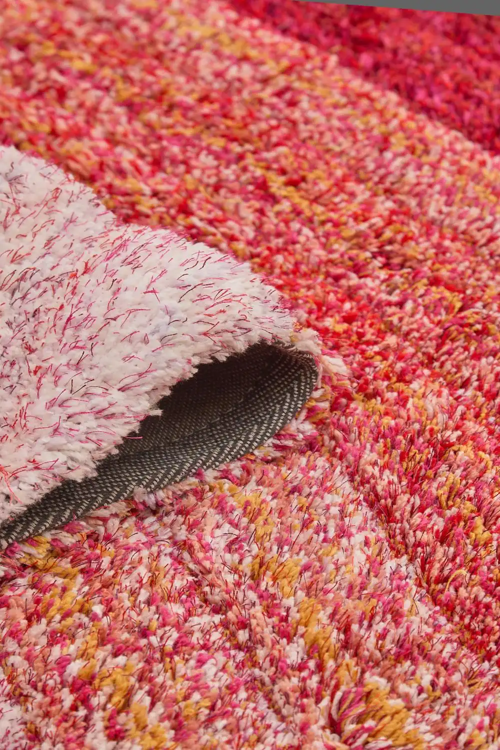 3D Ultimate Shaggy STELLA BLUSH Rug - Image 4