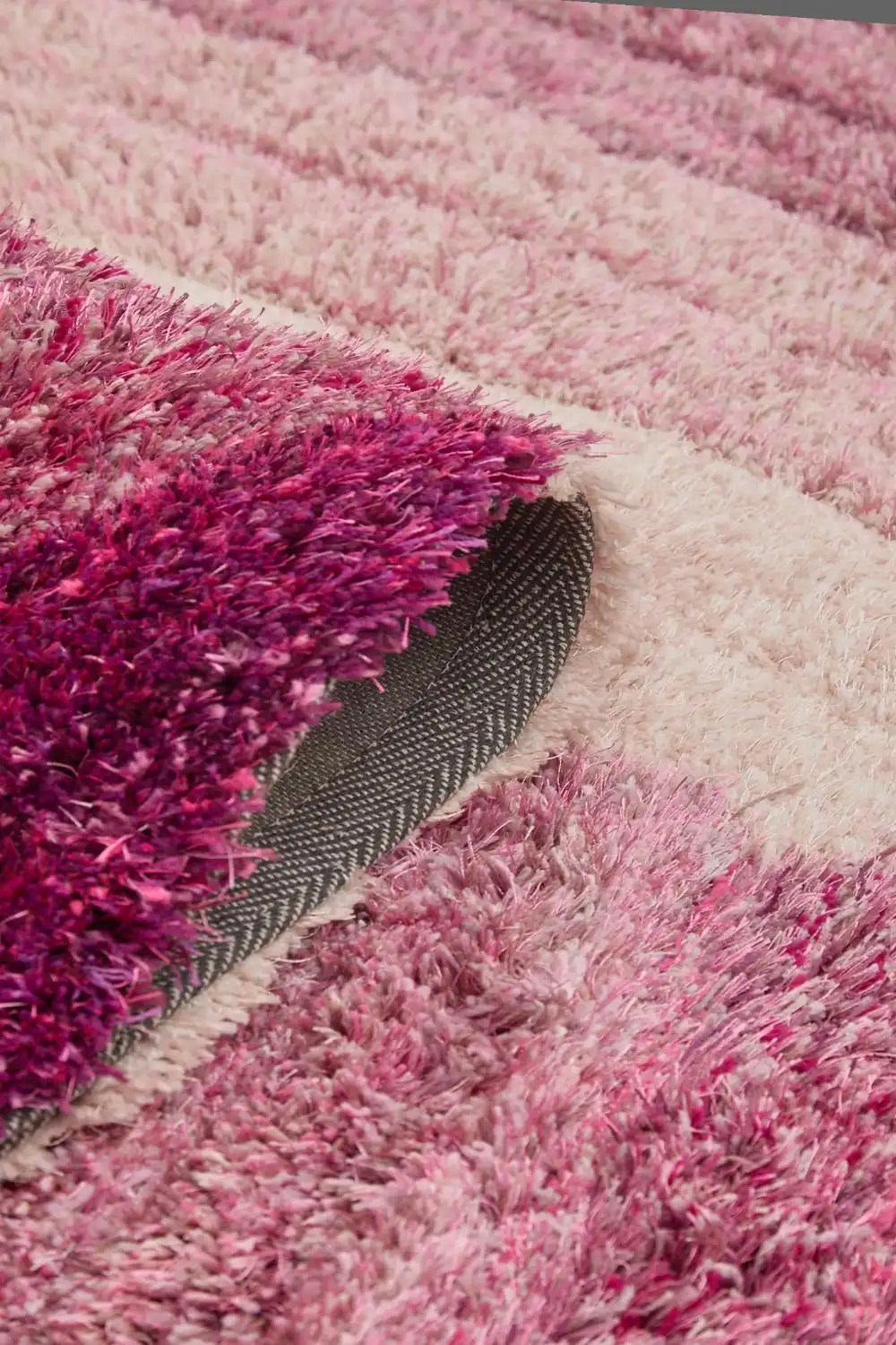 3D Ultimate Shaggy STELLA PURPLE Rug - Image 4