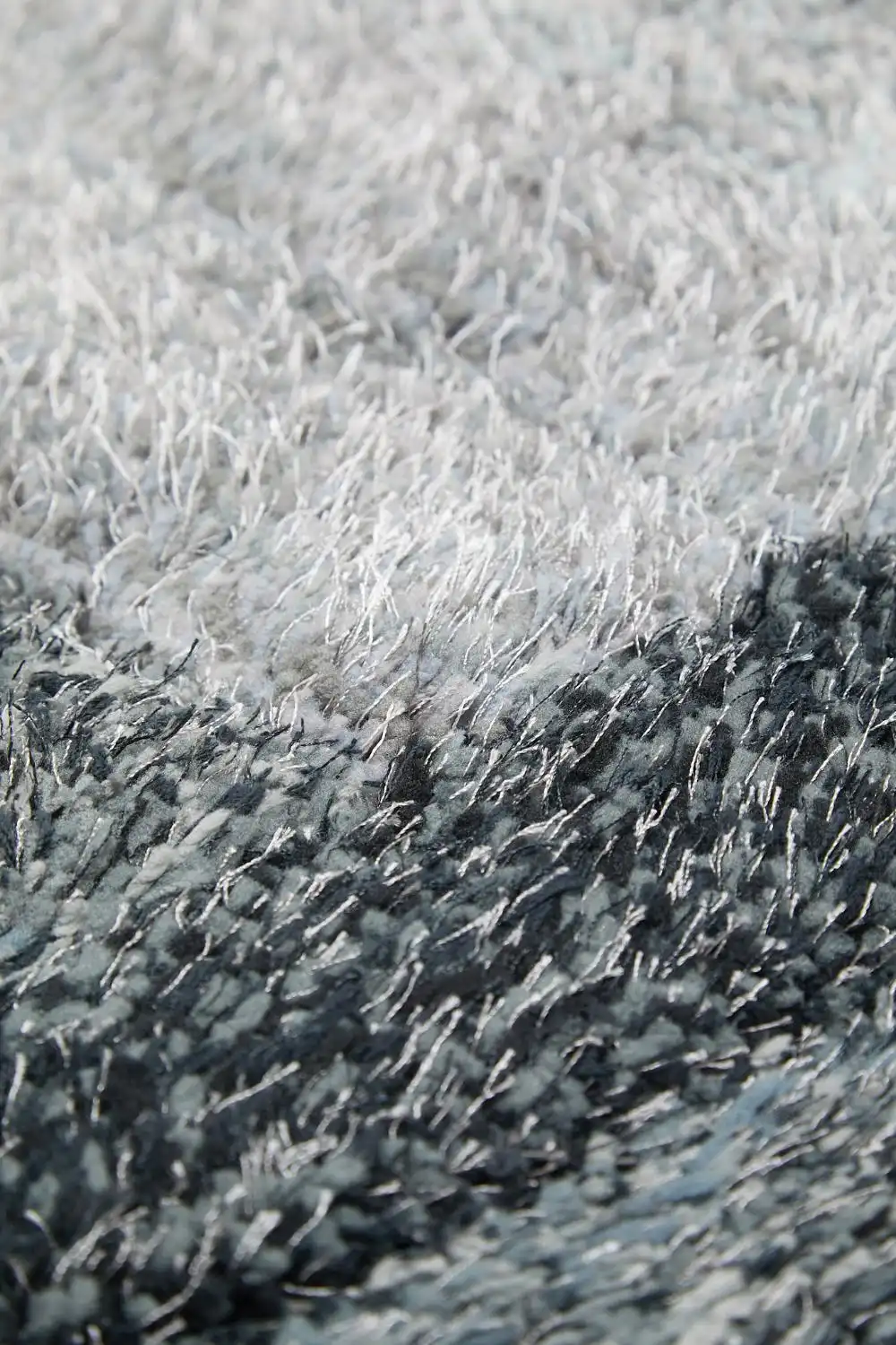3D Ultimate Shaggy TRELLIS ANTHRA Rug - Image 2