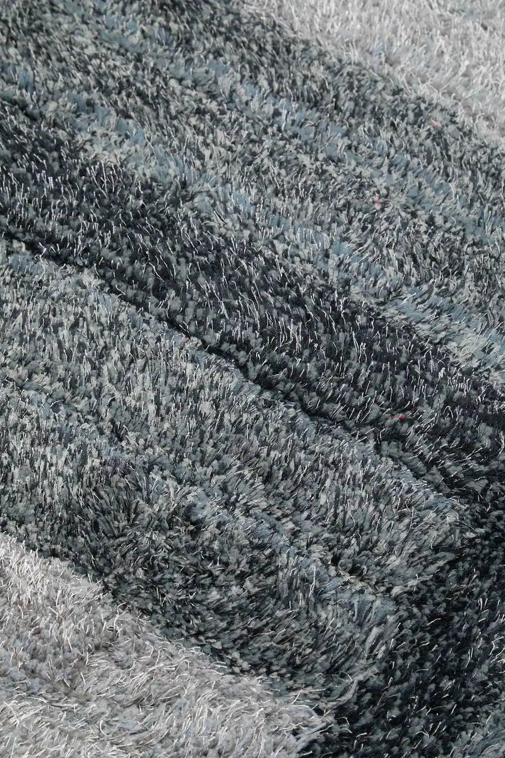 3D Ultimate Shaggy TRELLIS ANTHRA Rug - Image 3