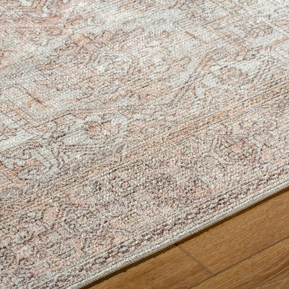 Margot Becki Owens X Livabliss Vintage Oriental Boho Blush/Cream Rug - Image 3