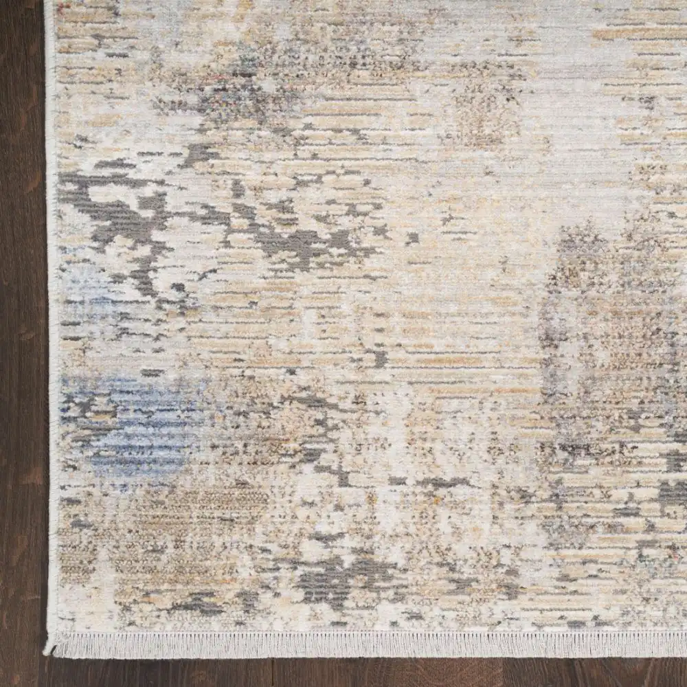 Abstract Hues ABH01 Beige Grey Rug - Image 3