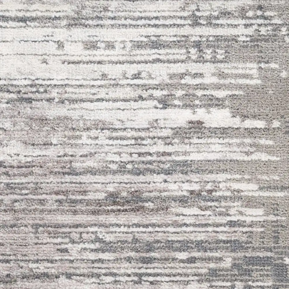 Abstract Hues ABHo3 Grey White Rug - Image 5