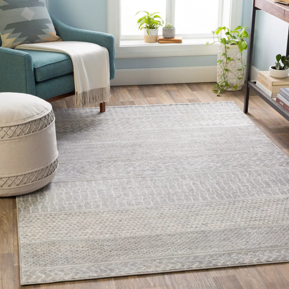 Adele Scandi Global Grey Rug - Image 11