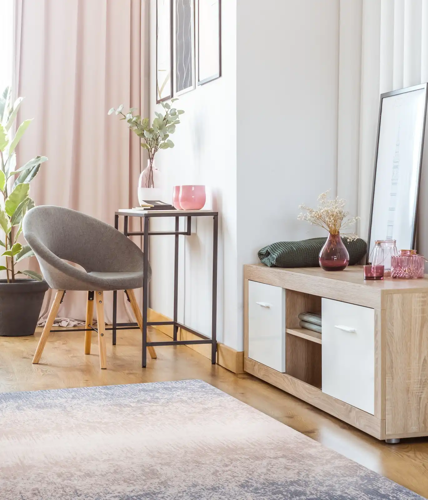 Agnus Milika Beige Rug - Image 4