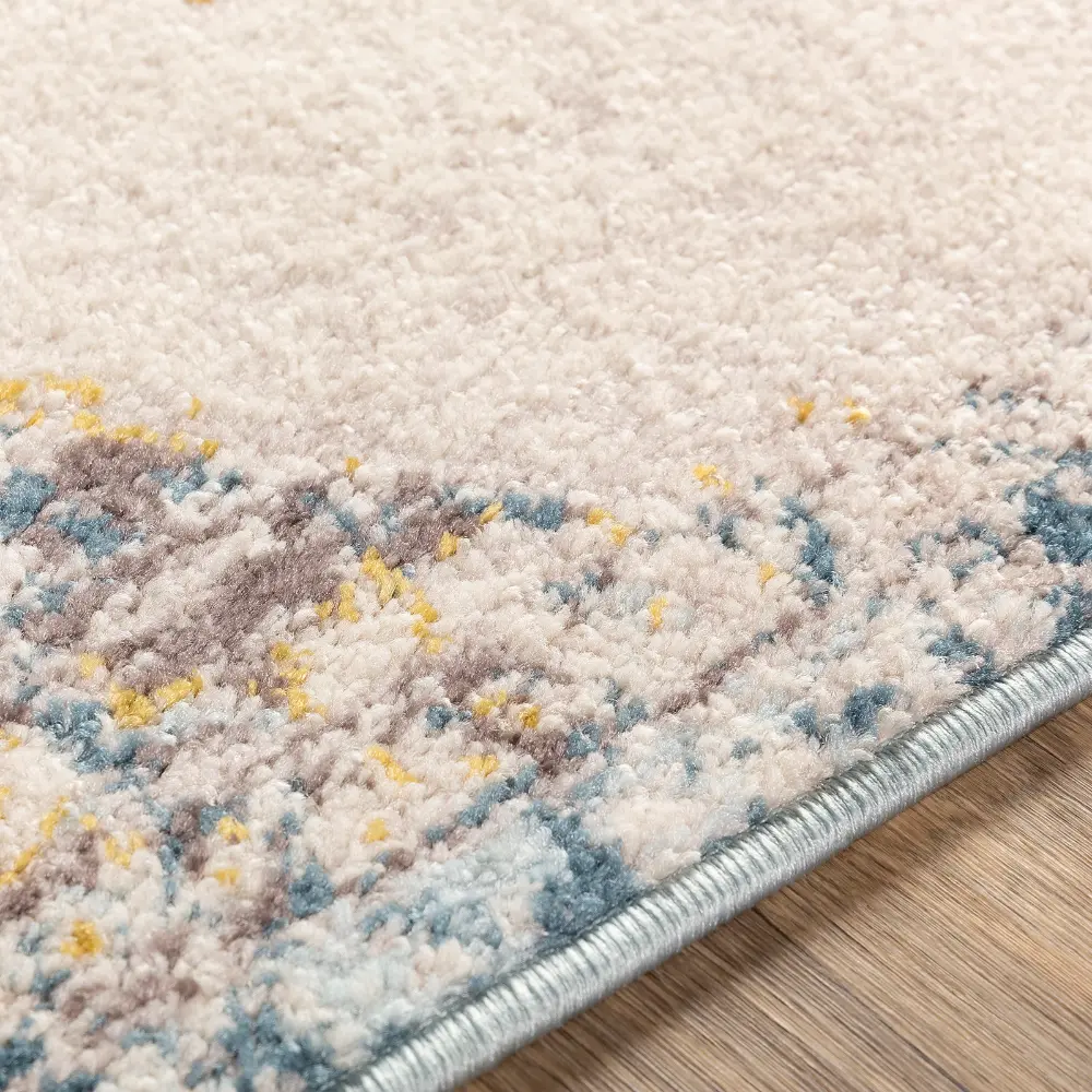 Agra Vintage Oriental Boho Sky Blue Rug - Image 6