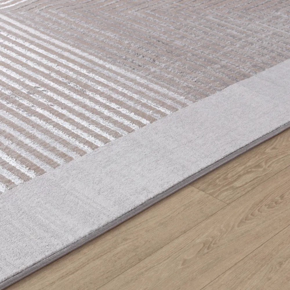 Aitana Scandi Modern Beige/White Rug - Image 12