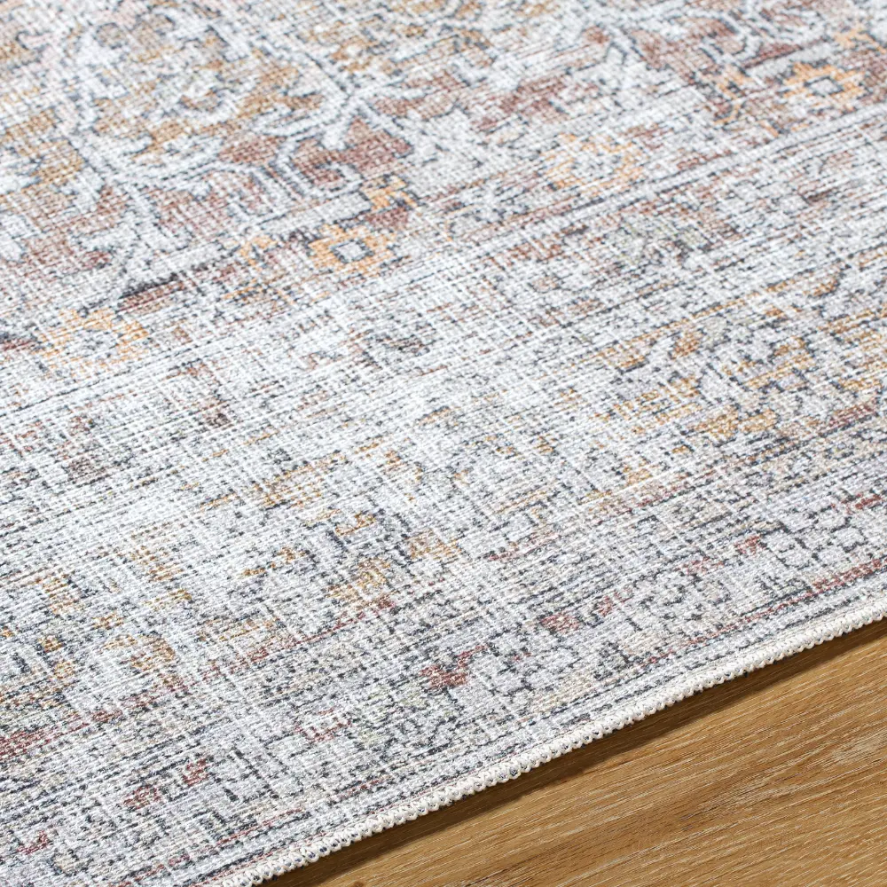 Rainier Our Pnw Home X Livabliss Machine Washable Oriental Boho Dark Brown/Cream Rug - Image 6