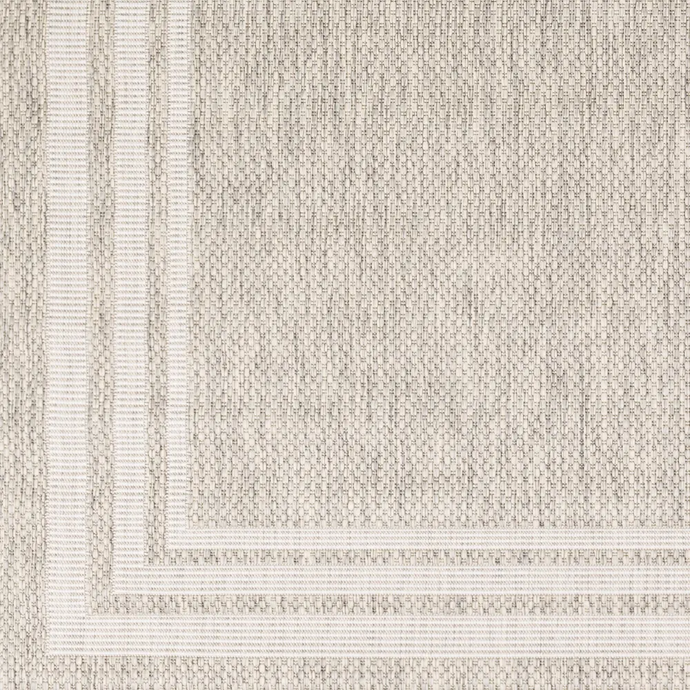 Akriti In- & Outdoor Traditionnal Light Grey Rug - Image 3