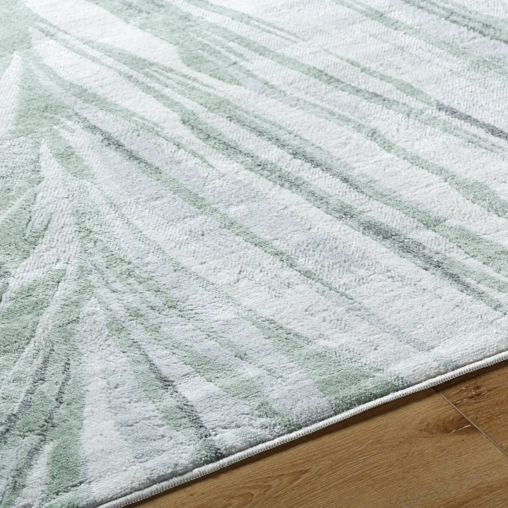Alaya Scandi Coastal Medium Green Rug - Image 10