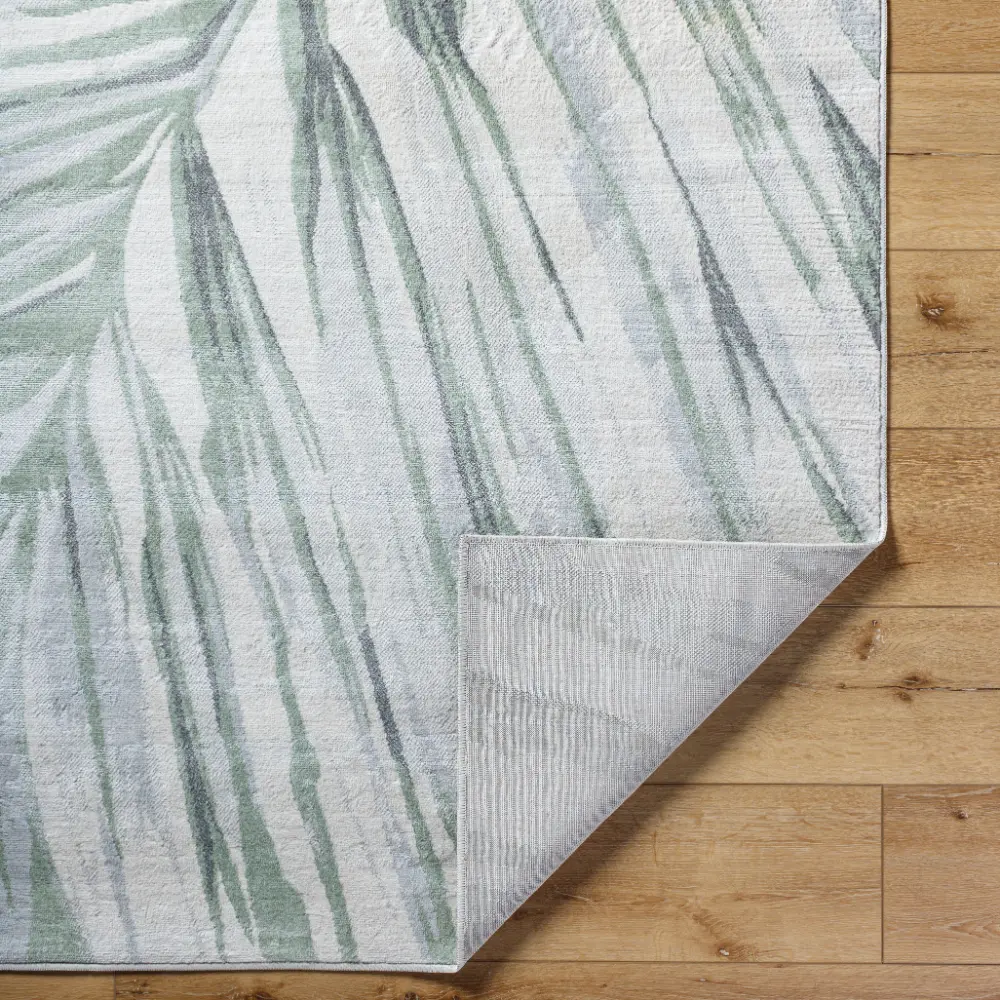 Alaya Scandi Coastal Medium Green Rug - Image 6
