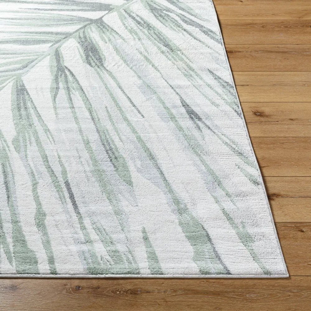 Alaya Scandi Coastal Medium Green Rug - Image 8