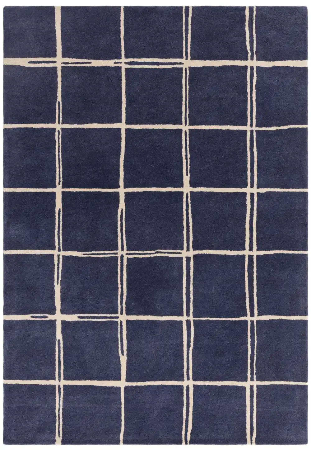 Albany Asiatic Grid Marine Rug - Image 7