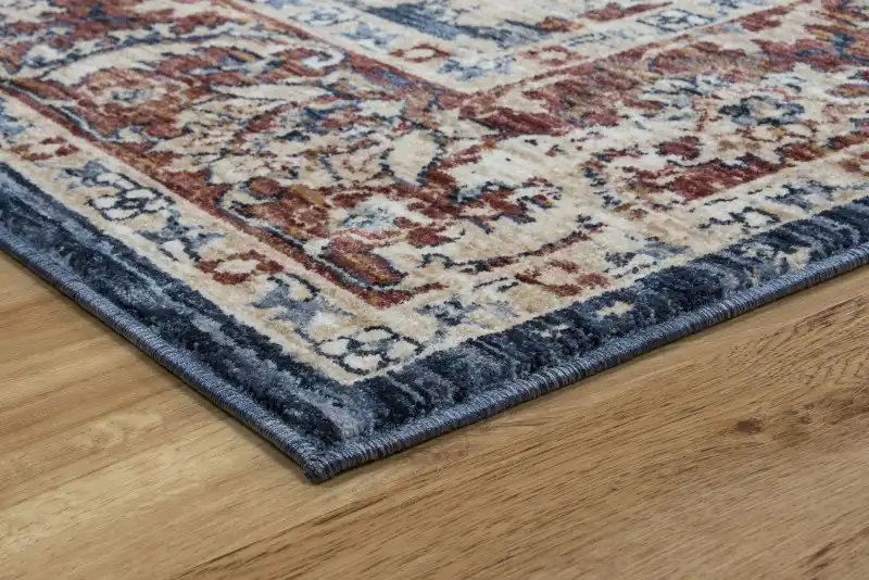 Alhambra 6549A Dark Blue Dark Blue Rug - Image 3