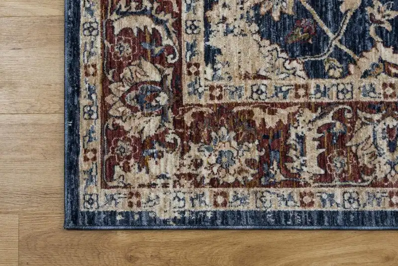 Alhambra 6549A Dark Blue Dark Blue Rug - Image 4