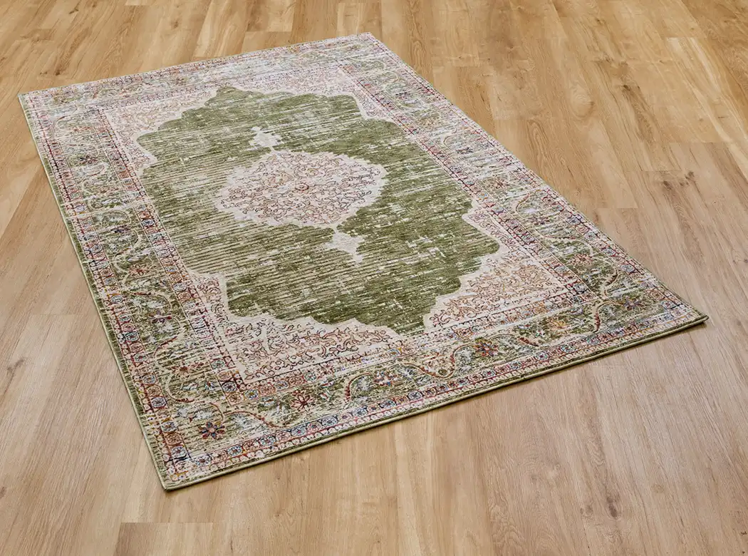 Alhambra 6594B Ivory Green Rug - Image 5