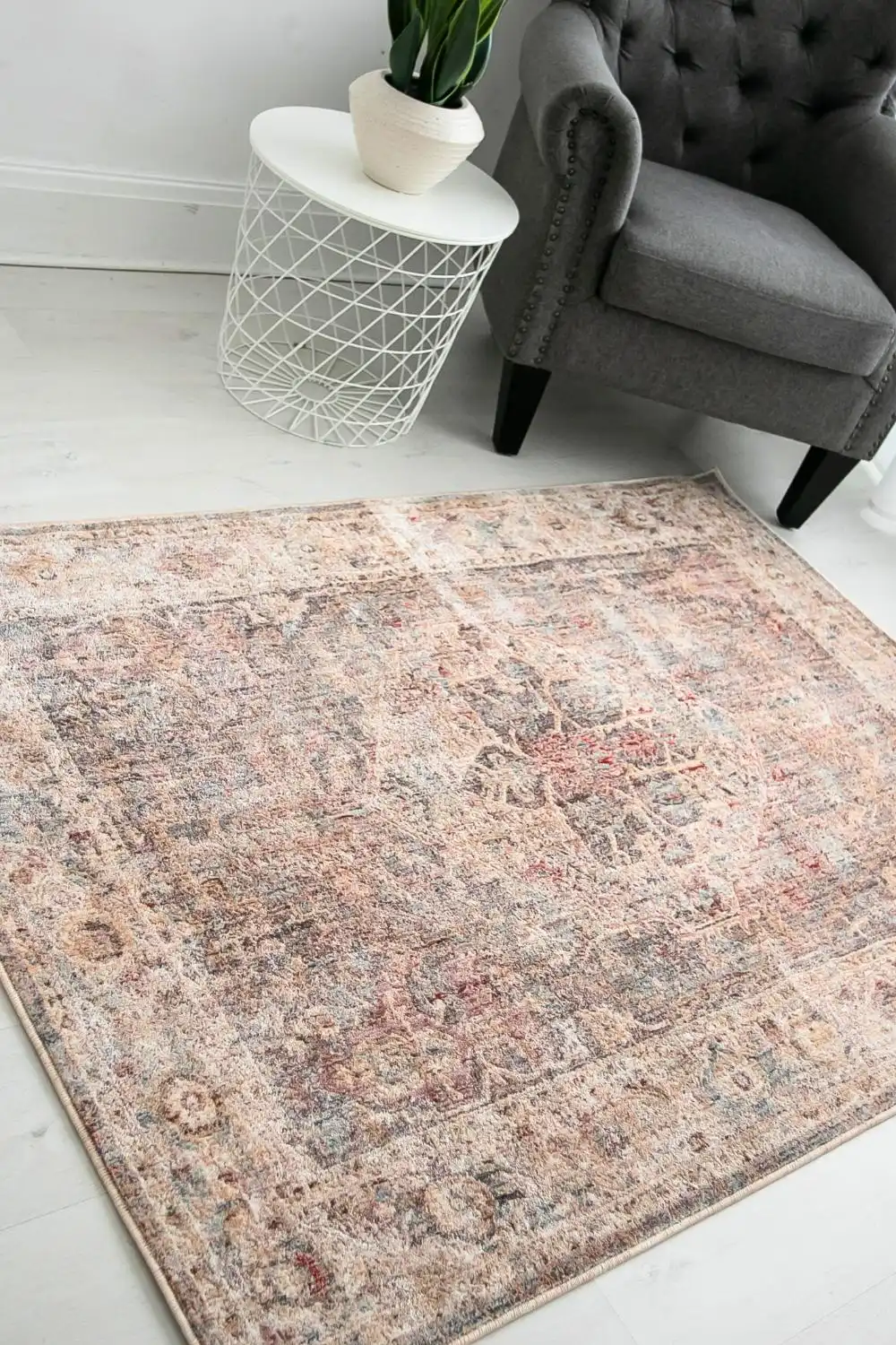 Alia 524AK BEIGE L.BLUE Rug - Image 6