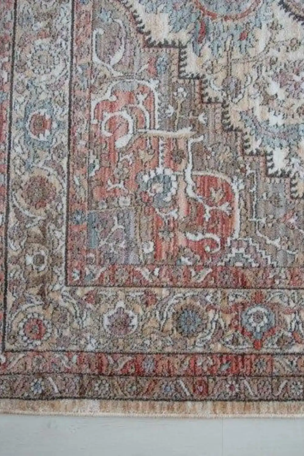 Alia 842GL Anthracite Rose Rug - Image 3