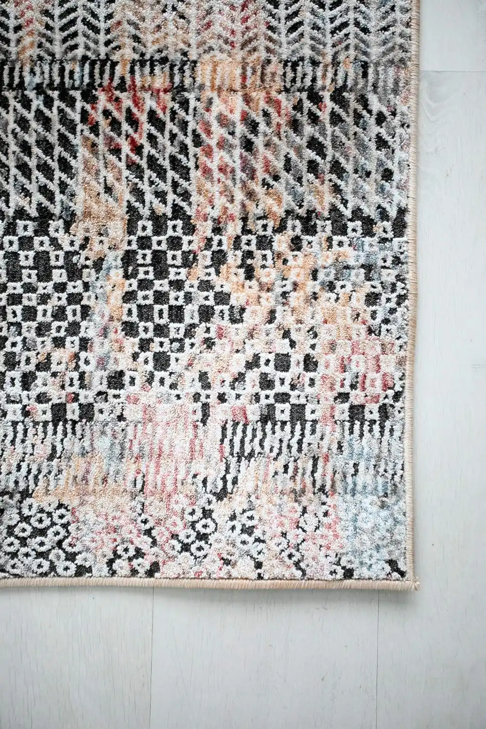 Alia 860GL Anthracite Rose Rug - Image 7