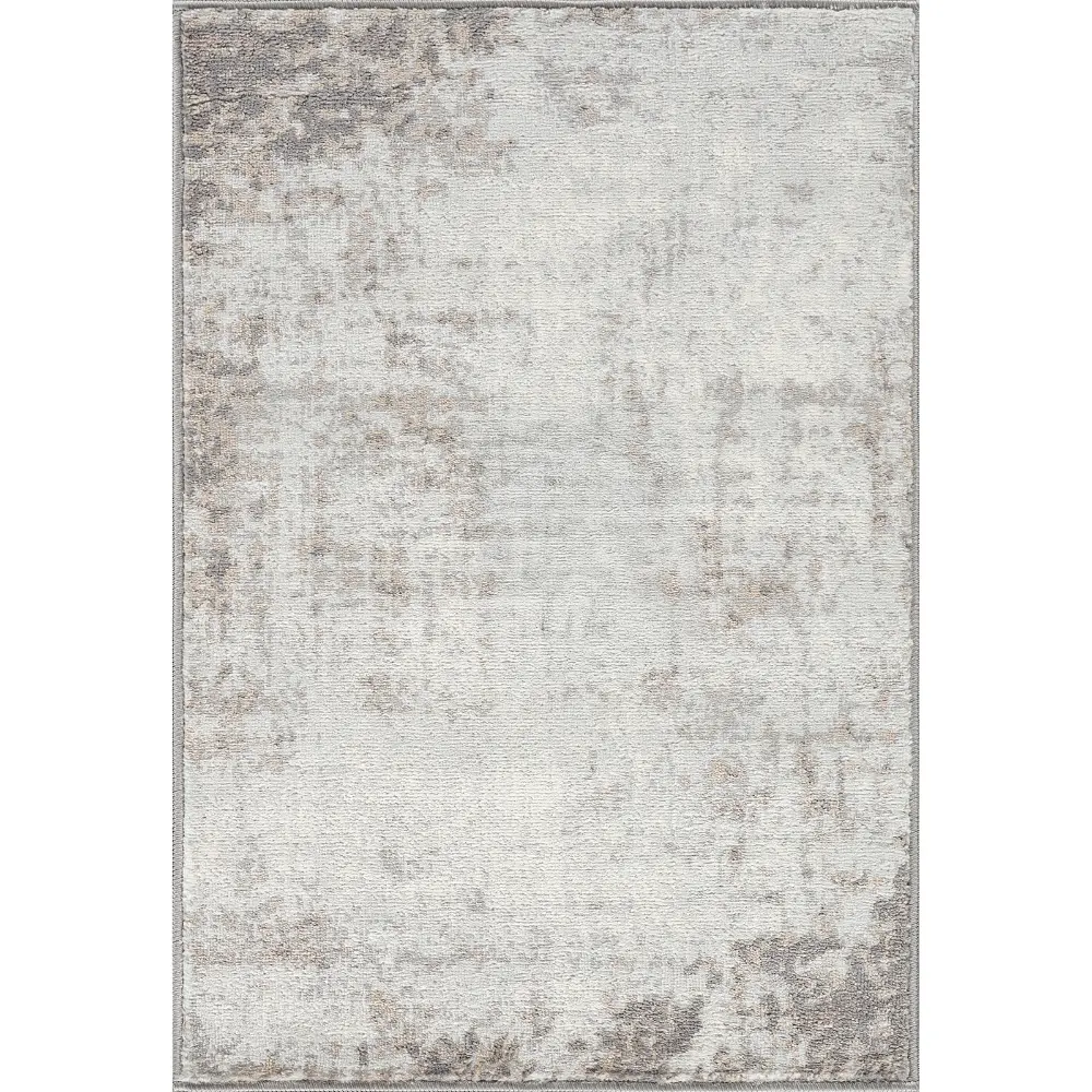 Alix Abstract Modern Marble Medium Grey Rug - Image 7