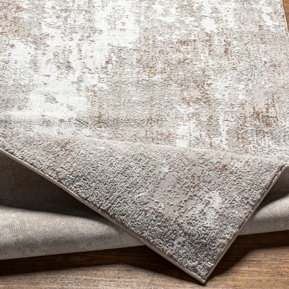 Allegro-Abstract  Blue Bleige Grey Modern Marble Living Dining Rug ALG2304 - Image 5