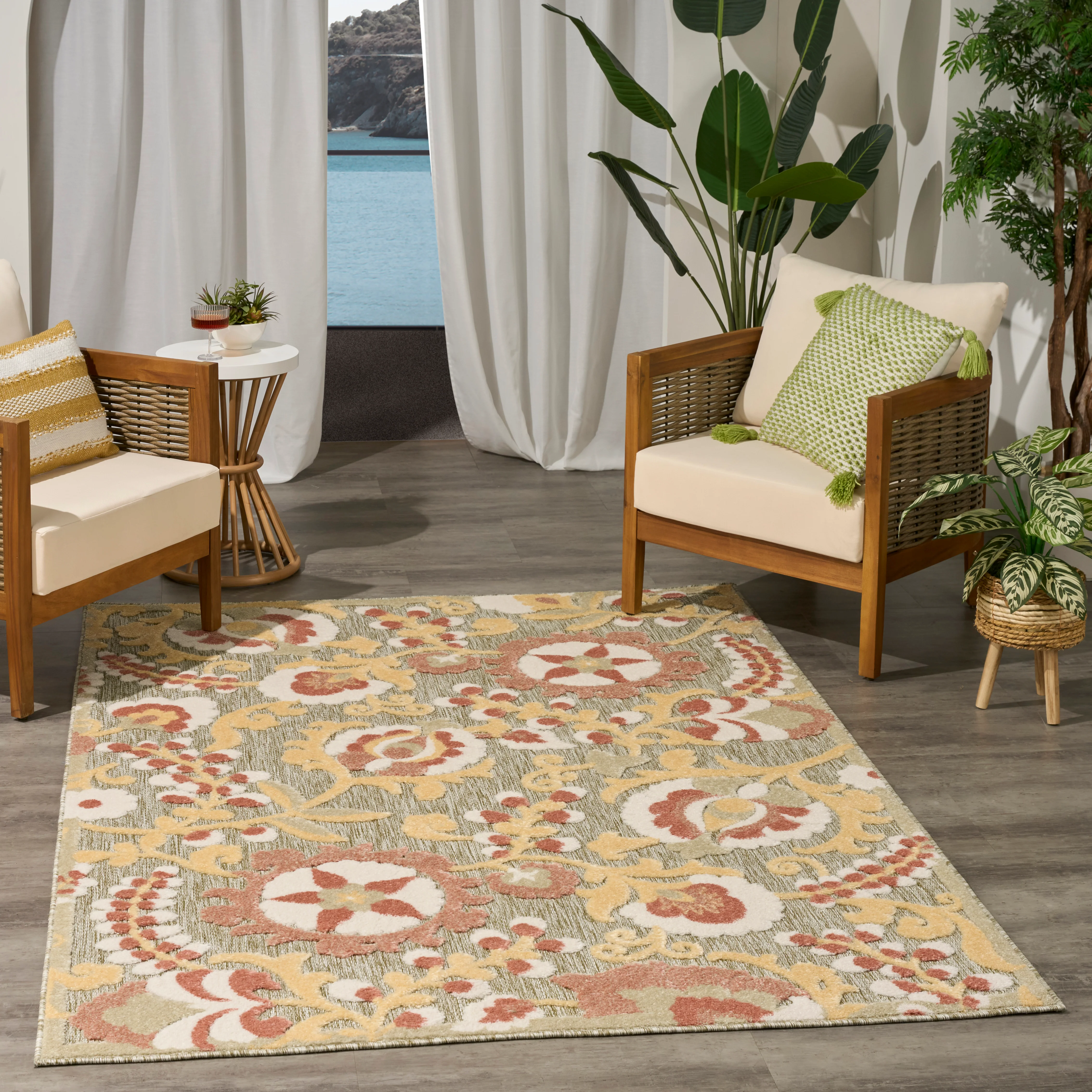 ALOHA ALH17 SAGE ROSE Indoor / Outdoor - Image 2