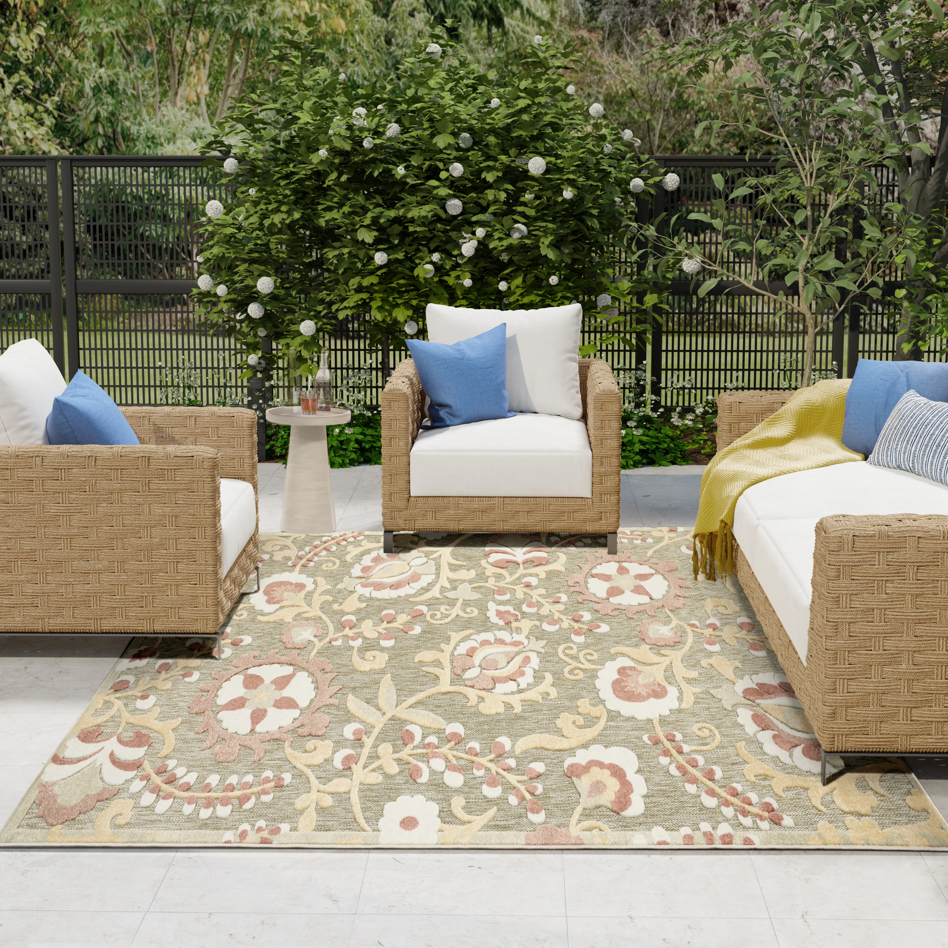 ALOHA ALH17 SAGE ROSE Indoor / Outdoor - Image 3