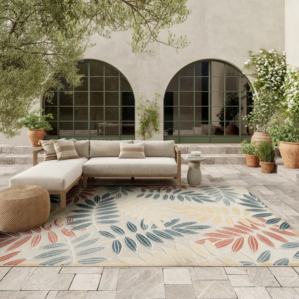ALOHA ALH18 IVORY BLUE Indoor / Outdoor - Image 3