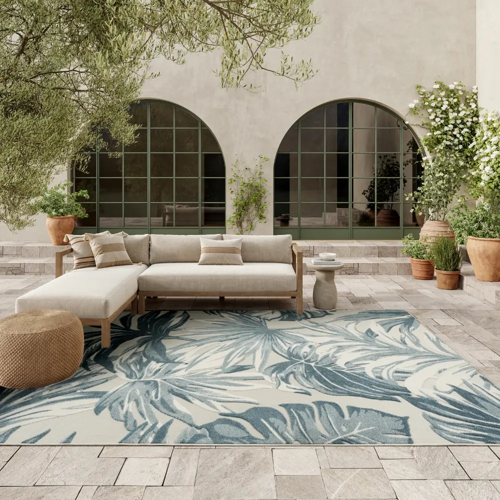 ALOHA ALH43 IVORY BLUE Indoor / Outdoor - Image 4