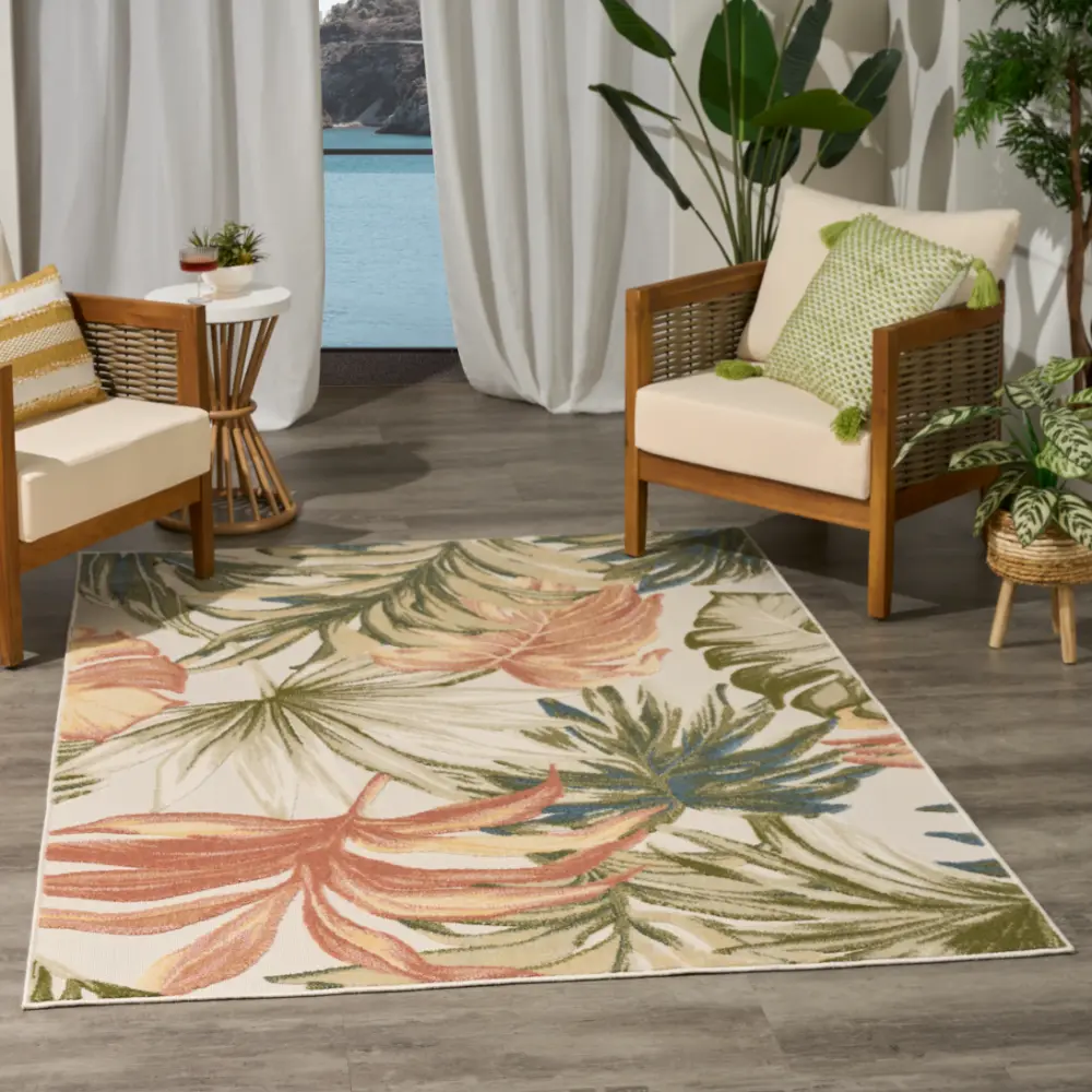 ALOHA ALH43 IVORY GREEN Indoor / Outdoor - Image 3