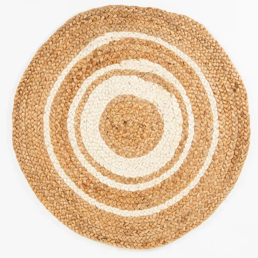 Altrincham Reverseable Bleached Jute Rug - Image 3