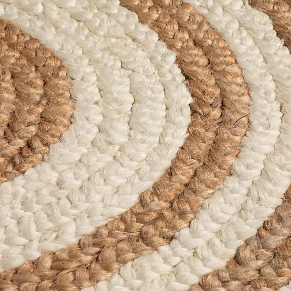 Altrincham Reverseable Bleached Jute Rug - Image 5