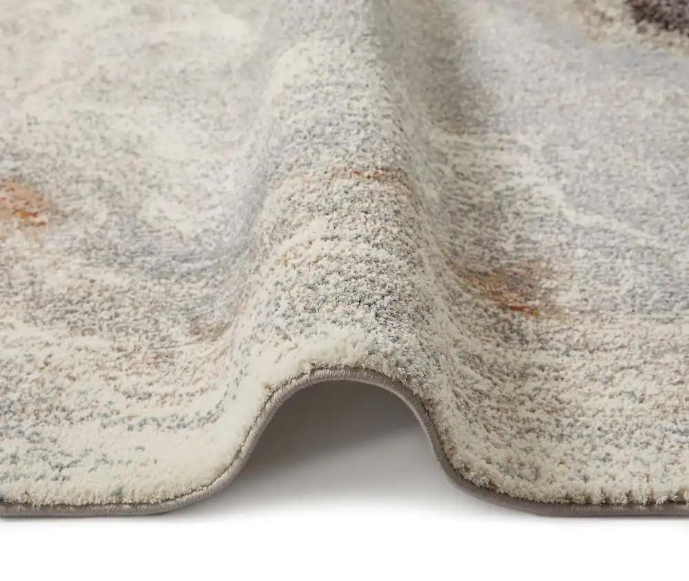 Amara AMA101 Ivory Grey Taupe Rug - Image 3