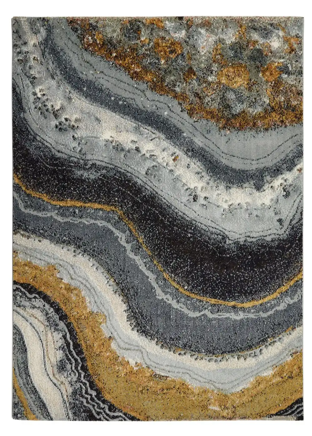 Amara AMA103 Grey Blue Bronze Rug - Image 5