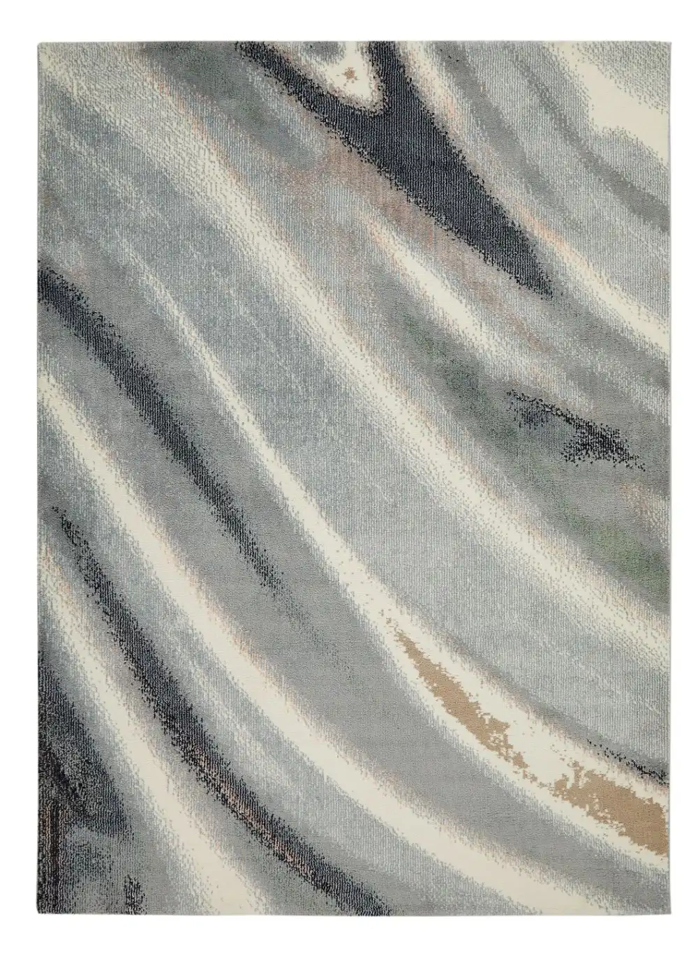 Amara AMA106 Ivory Grey Blue Rug - Image 5