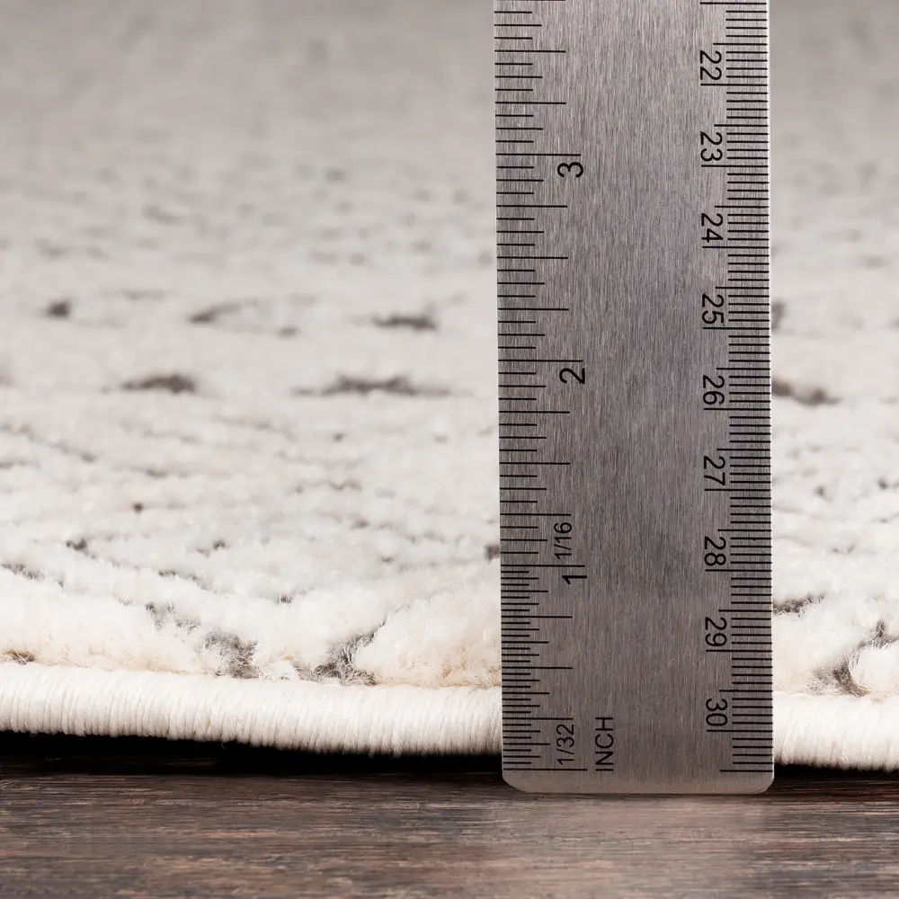 Ambre Scandi Geometric Grey Rug - Image 7