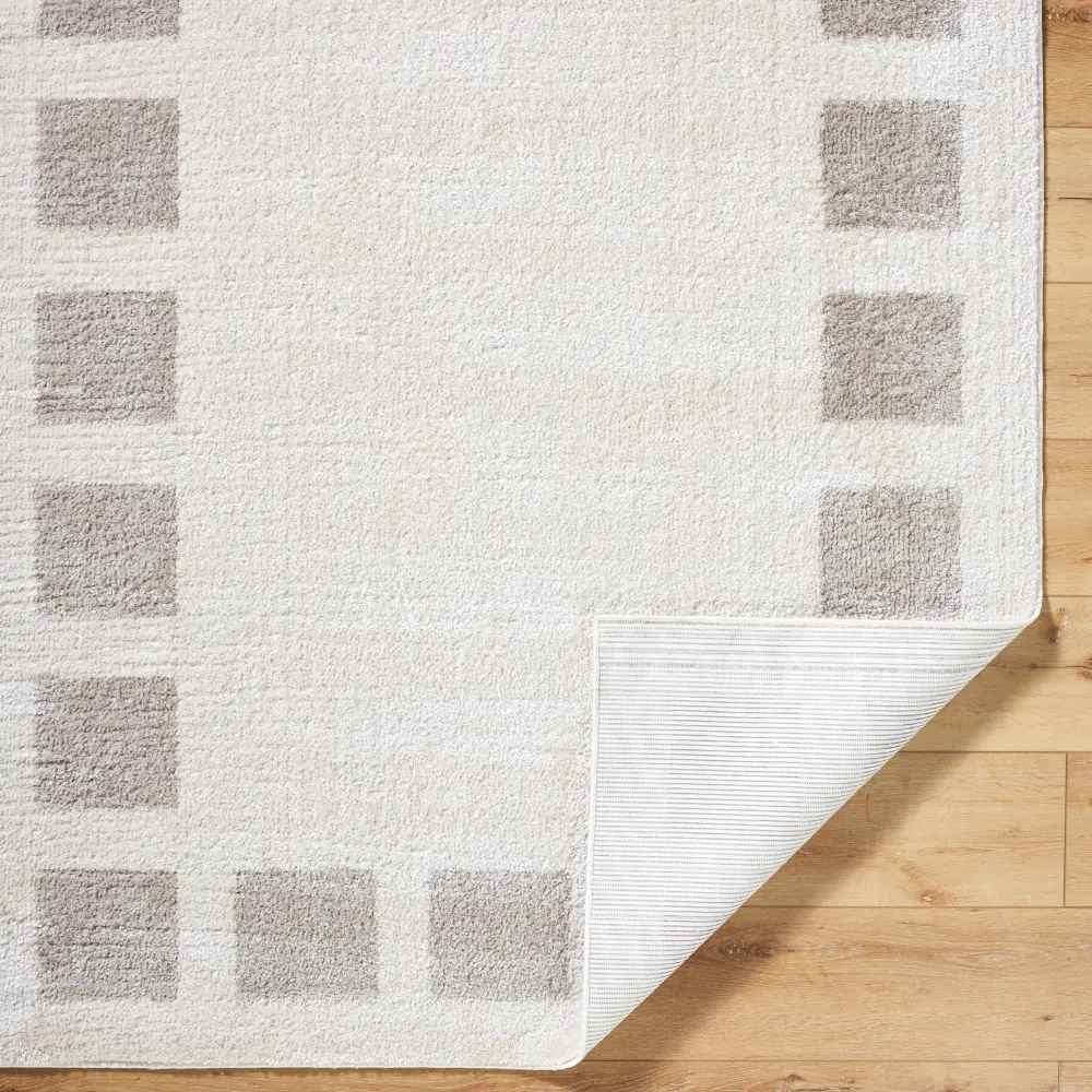 Amine Machine Washable Modern Shaggy Medium Grey Rug - Image 3