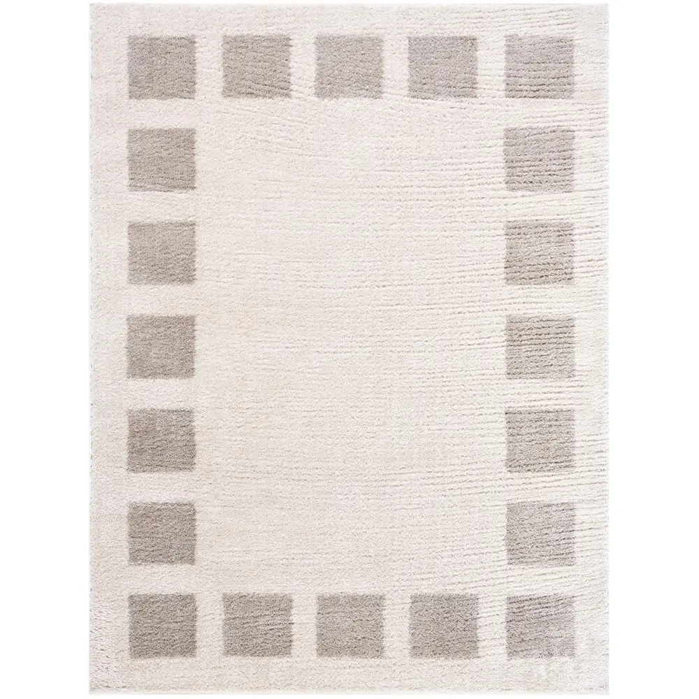 Amine Machine Washable Modern Shaggy Medium Grey Rug - Image 7