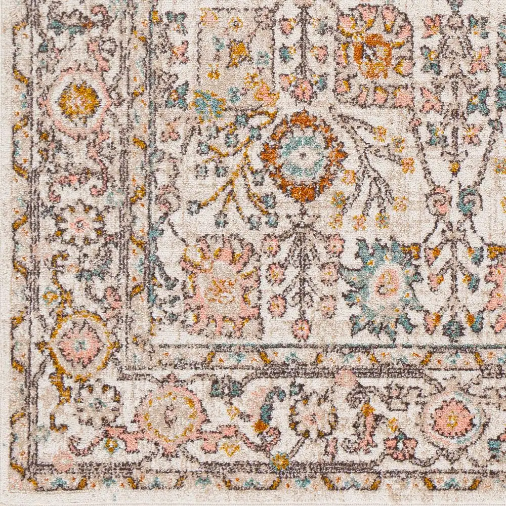 Amira Vintage Oriental Boho Burnt Orange Rug - Image 5