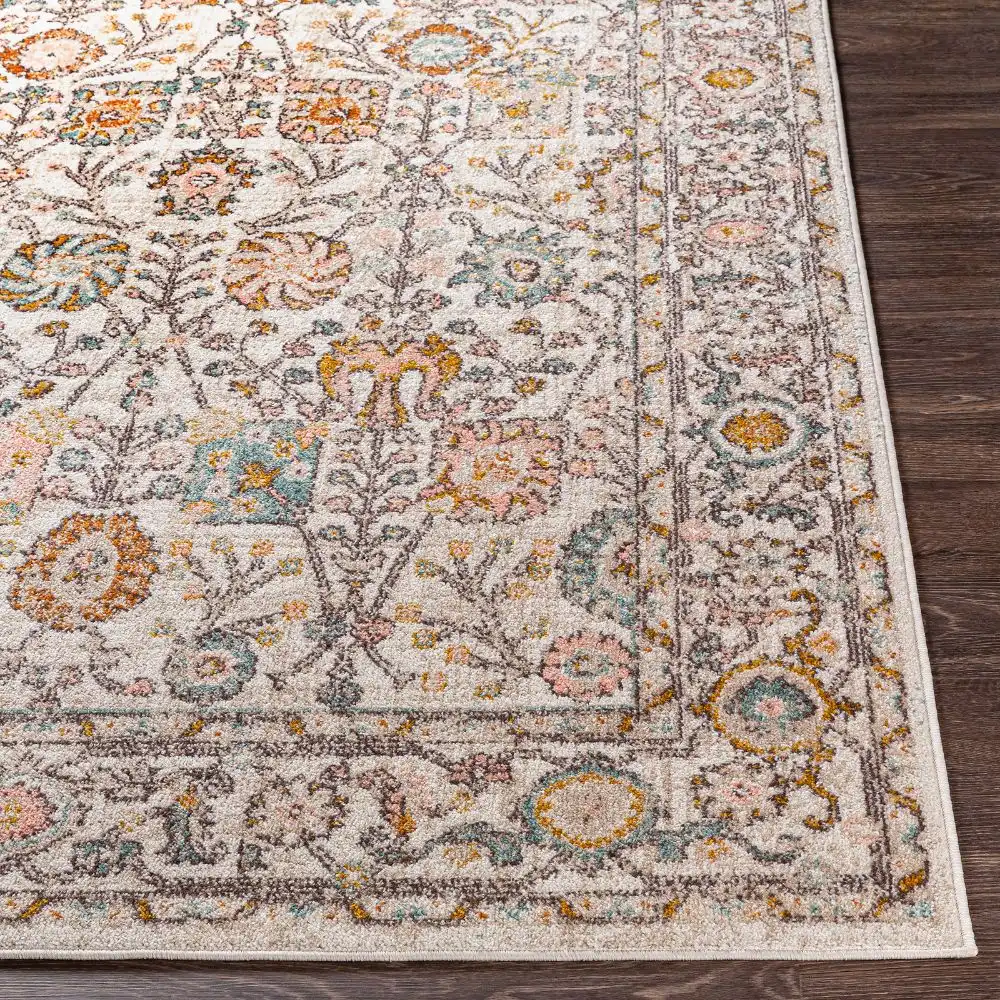 Amira Vintage Oriental Boho Burnt Orange Rug - Image 7
