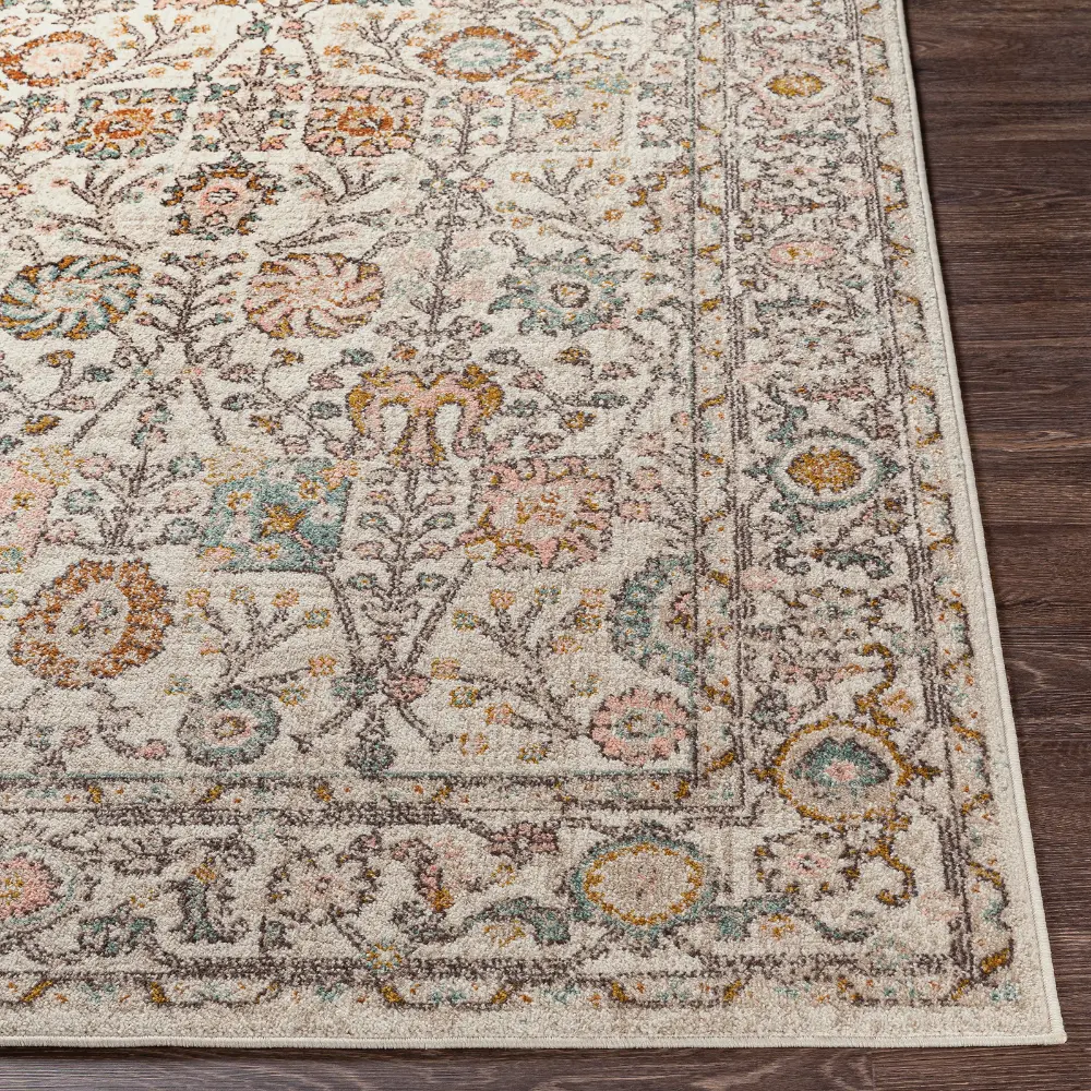 Amira Vintage Oriental Boho Burnt Orange Rug - Image 10
