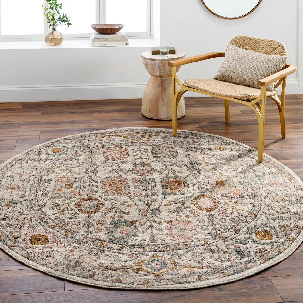 Amira Vintage Oriental Boho Burnt Orange Rug - Image 13