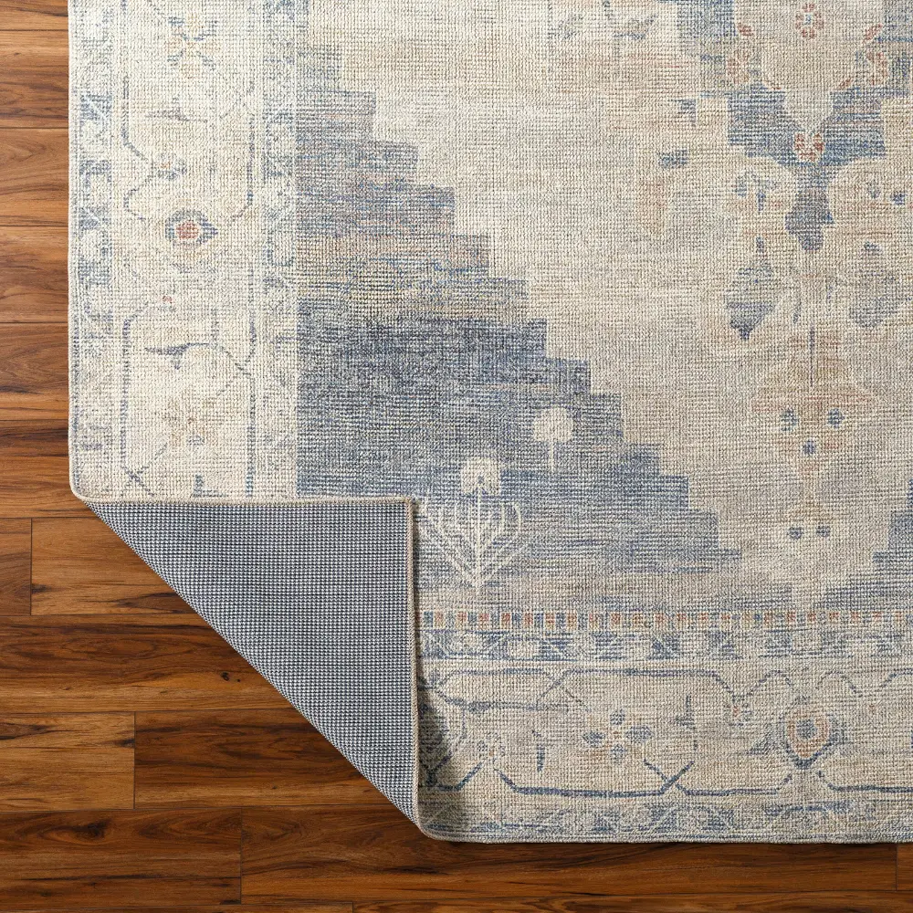 Luca Becki Owens X Livabliss Vintage Oriental Boho Denim/Navy Rug - Image 4